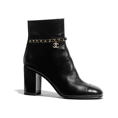 what leather does chanel use|chanel leather boot with heel.